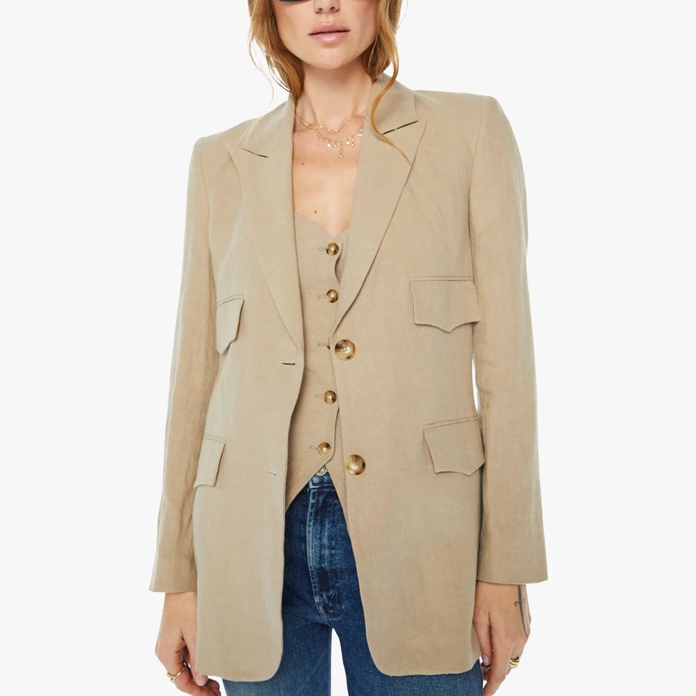 Mariacher Linen Blazer